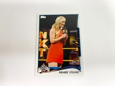 Renee Young Rookie RC 2014 Topps WWE Wrestling Base Card # 83