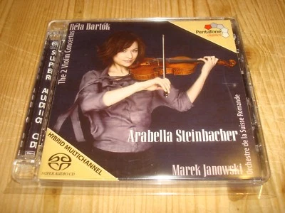 ARABELLA STEINBACHER Bartok The Violin Concertos PENTATONE SACD Signed Signiert - Bild 1 von 3