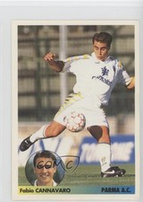 1996-97 Panini Los Mejores Equipos de Europa Stickers Fabio Cannavaro Rookie RC