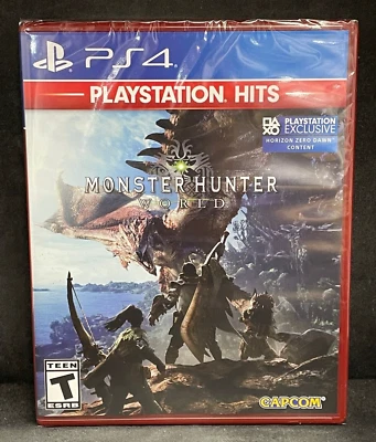 Monster Hunter World (Playstation Hits) (PlayStation 4) BRAND NEW / Region Free - Image 1 of 2