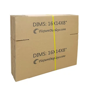 20PK 16X14X8" Shipping Box Cardboard Singlewall BF150 Mail Packaging E-Commerce - Picture 1 of 8