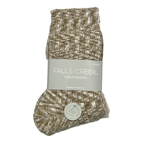 Falls Creek Damen Crew Socken 2 Paar super weich - Bild 1 von 8