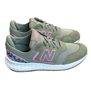 New Balance X-70 V1 Sneakers Women’s 7.5 Olive Green & Pink Shoes - Picture 1 of 9