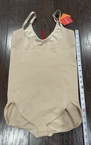 SPANX Open-bust Bodysuit In Soft Nude Women Size X-Large NEW - Picture 1 of 6