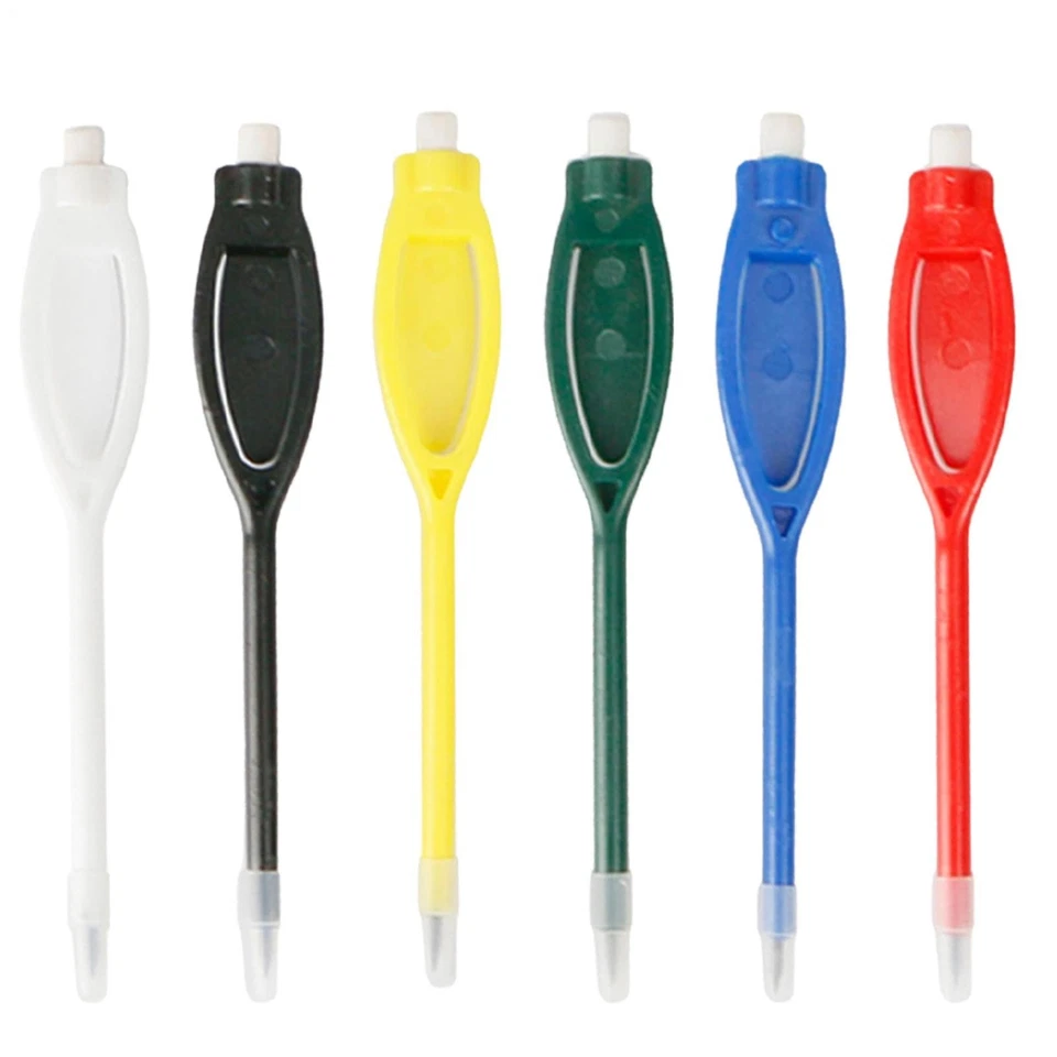 10 PIEZAS Lápices de puntuación de golf Clip ovalado PS Plumas de puntuación de golf 2H Rotuladores Foto 1 de 4