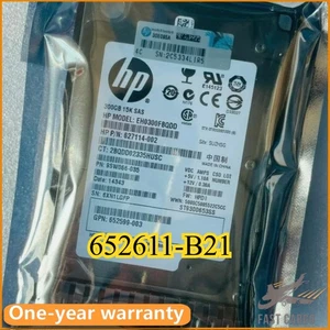 652611-B21 NEW HP 653960-001 300GB 6G 15K SFF 2.5" SAS SC HDD HARD DRIVE - Picture 1 of 4