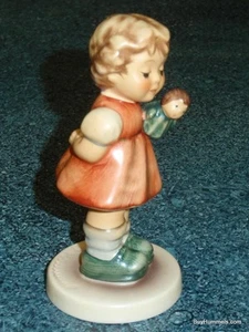 Figurina Hummel "Puppet Princess" #2103/A TMK8 - Bambina con bambola - CARINA! - Foto 1 di 8