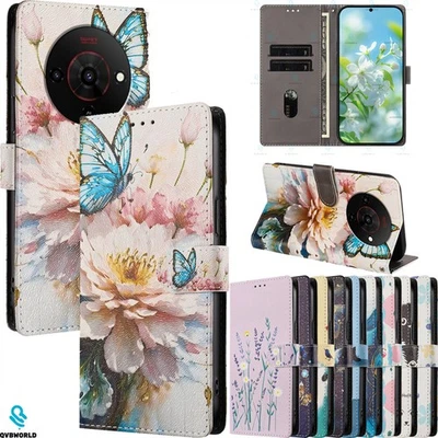 For ZTE A76 A75 A35E A73 A34 A54 A53 A35 Painting Wallet Flip Case Phone Cover - Image 1 of 4