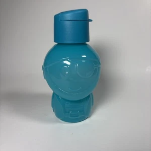 Tupperware Mini Eco Bottle for Kids Pirate Design 350ml 12oz Aqua Blue - Bild 1 von 7