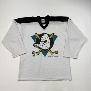Camiseta deportiva de hockey de colección de los 90 de la NHL Anaheim Mighty Ducks talla XL - Imagen 1 de 4
