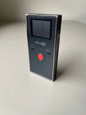 Flip Video MinoHD Camcorder Video Recorder Camera F460B PSV-465 WORKS READ - Image 1 of 4