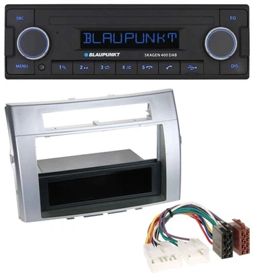 Blaupunkt DAB USB Bluetooth MP3 Autoradio für Toyota Corolla Verso 2004-2009 sil - Bild 1 von 4