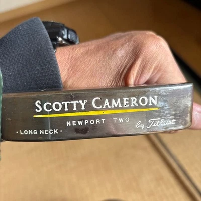 SCOTTY CAMERON Tel3 Teryllium Two Newport 2 Long Neck Putter RH With Head Cover - Image 1 of 4