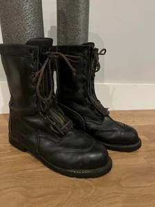 🔥 La Crosse Firetech Crosstech Leather Boots in Black - Men’s 12 - Mid-Calf - Picture 1 of 7