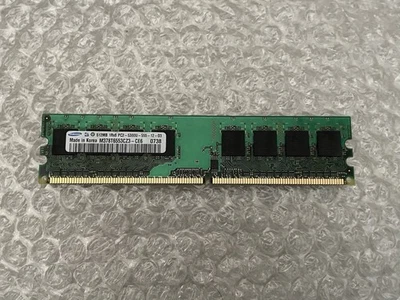 Samsung M378T6553CZ3-CE6 512MB PC2-5300U-555-12-D,DDR2,533 mhz,240pin Memory Ram - Image 1 of 3