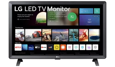 LG 24 Inch 24TQ520SPZ Smart HD Ready HDR LED TV Monitor USB YouTube WiFi HDMI - Image 1 of 4