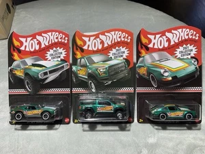 Hot Wheels 2021 Collectors Edition 67 Camaro, 2017 Ford Raptor & 71 Porsche 911 - Picture 1 of 7