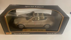 Maisto Lexus SC430 1:18 Scale Special Edition Beige Die Cast Vehicle #31629 - Picture 1 of 8
