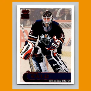 Tommy Salo #95 1999-100 Pacific Paramount Red Edmonton Oilers Hockey Card NHL - Picture 1 of 3