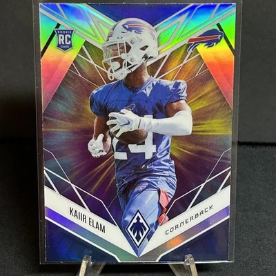 Kaiir Elam Buffalo Bills 2022 Panini Phoenix RC Color Burst - Image 1 of 2