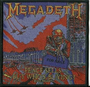 Megadeth - Peace Sells (100mm x 100mm) Sew-On Patch - Picture 1 of 1