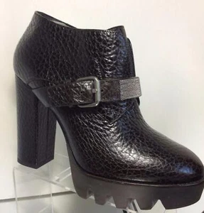 NEW BRUNO CUCINELLI Monili Beaded Leather Ankle Boots (Size 37.5) - MSRP $1,735 - Picture 1 of 12
