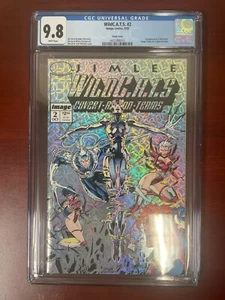 WILDCATS #2 CGC 9.8 GRADED IMAGE COMICS 1992 JIM LEE! 1ST PRISM COVER! WETWORKS! - Picture 1 of 14