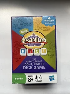 Cranium Dice Game Add It Say It Do It Find It Hasbro - Picture 1 of 3