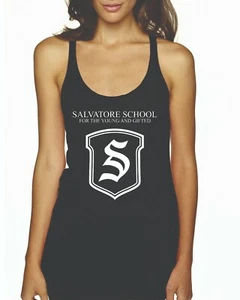 Camiseta sin mangas para mujer Salvatore Boarding School Legacies - Imagen 1 de 2