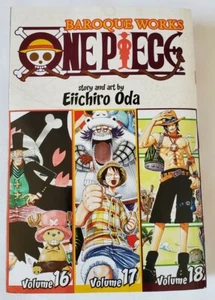 One Piece (Omnibus Edition) Baroque Works Manga Volumes 16-17-18 - Picture 1 of 2