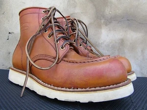 Alternative Country Moc toe/Work Boots Mens Sz 9 D - (Same as Wesco Whites Red) - Picture 1 of 8