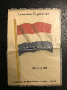 1933 cigarrillos Kensitas bandera de seda Holanda #10 de 60 (336a) - Imagen 1 de 3
