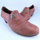 Cobb Hill ADELE Booties Womens Size 9M Merlot Leather Loafers by New Balance