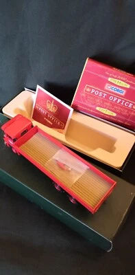 GUY WARRIOR 6 WHEEL DROPSIDE LORRY - POST OFFICE SUPPLIES DEPT Corgi Toys 1/50 - Immagine 1 di 4