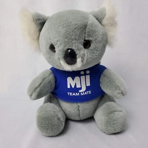 Camiseta de peluche MJI Team Mate Koala Bear 10" 1993 vintage animal de peluche - Imagen 1 de 10
