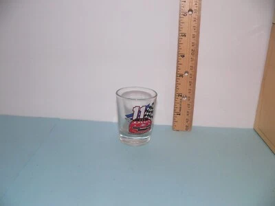 Nascar Bill Elliot 11 1992 Hunter Series Shot Glass Bud Thunderbird - Image 1 of 2