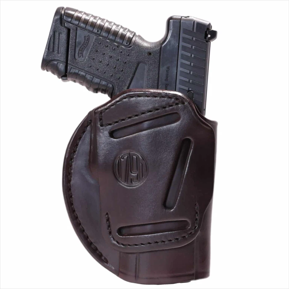 1791 3 Way OWB Holster Sz 3 Ambi Brown 3WH-3-SBR-A Glock S&W Ruger Free Shipping - Image 1 of 1