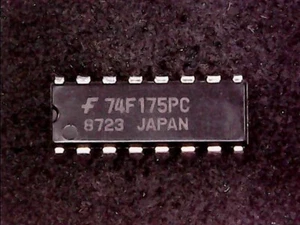 74F175PC - Fairchild Quad Flip-Flop with Clear 74F175 (DIP-16) GENUINE - Bild 1 von 1