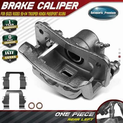 Pinza de freno de disco trasera izquierda con soporte para Isuzu Rodeo Trooper Honda Acura Foto 1 de 4