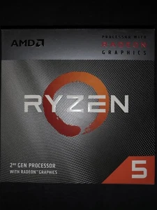 AMD Ryzen 5 3400G - 3,7GHz Quad-Core (YD3400C5FHBOX) Prozessor - Bild 1 von 1