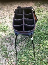 PING Hoofer Lite Golf Bag Stand 8-way Divider Black /Orange NO RAIN COVER