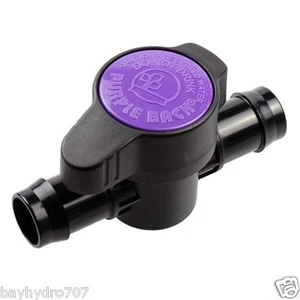 "Válvulas de cierre de púas traseras púas 5/8" 16 mm PÚRPURA BAHÍA HIDRO!!!¡! - Imagen 1 de 5