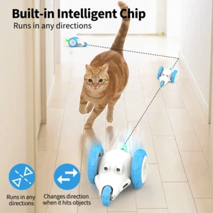 Interactive Cat Toys for Indoor Cats-USB Automatic Smart Electric Cat Mouse Toys - Picture 1 of 9