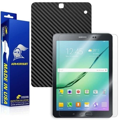 ArmorSuit Samsung Galaxy Tab S2 9.7Shield Screen Protector + Black Carbon USA - Image 1 of 4
