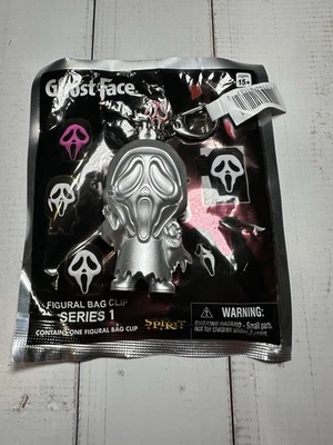 Clip Borsa Personaggio Faccia Fantasma Serie 1 Esclusiva B (Chase) - Spirito Halloween - Immagine 1 di 3