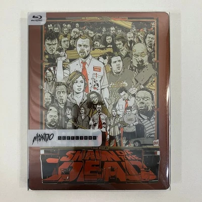Shaun of the Dead Mondo Steelbook Blu Ray Simon Pegg Nick Frost Edgar Wright - Image 1 of 4