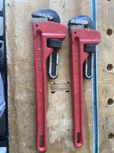 2-Pro Series 14” Pipe Wrenches - Picture 1 of 2