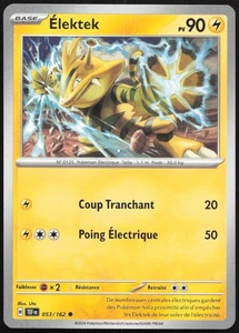 Carte Pokémon Élektek 053/162   Forces Temporelles Français - Picture 1 of 2