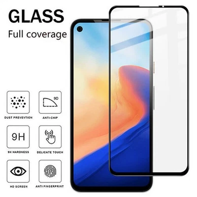 For Google Pixel 8 7 6 Pro 7A 6A Full Cover Tempered Glass Screen Protector HD - Image 1 of 4