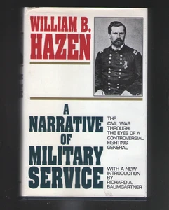 WILLIAM B  HAZEN - Narrative of Military Service-HB DJ - CIVIL WAR-Stones River+ - Picture 1 of 1